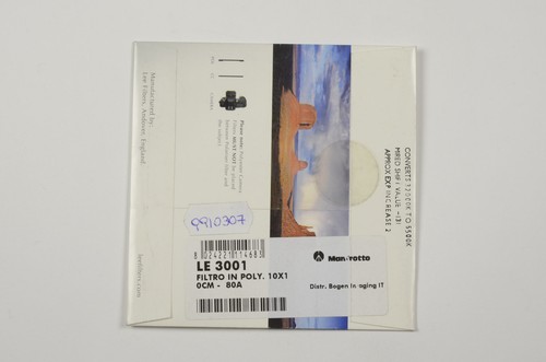 Lee filter 10x10cm 80a - ,