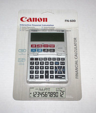 Calcolatrice finanziaria Canon