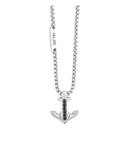 Collana uomo black anchorage - uomo,