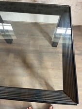 Set 4 Sedie BeB  Mod arcadia In Pelle Con Tavolo 90x90