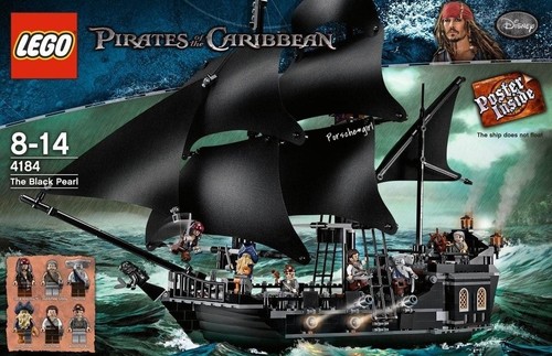 Lego pirati dei caraibi - dei, 4184