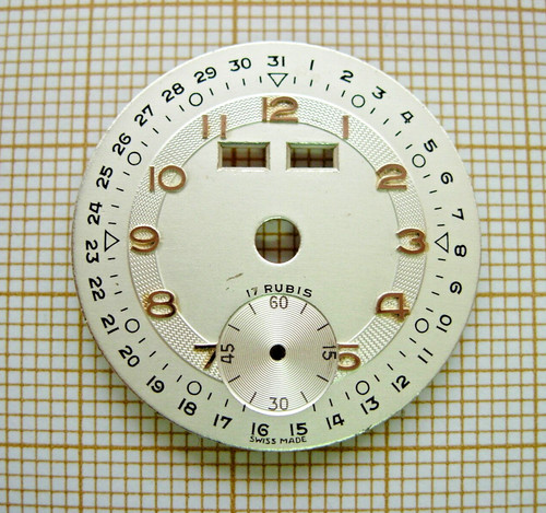 Orologio quadrante antico oro