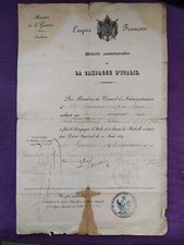 Campagne d'Italie : Diplôme