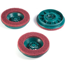 Tris spazzole pad - , (ruvide)