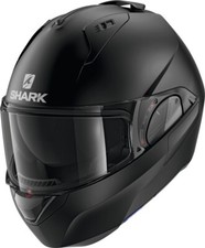 Casco Modulare SHARK EVO ES BLANK nero moto strada granturismo scooter