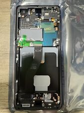 DISPLAY LCD ORIGINALE 100% FRAME SAMSUNG GALAXY S21 ULTRA SM-G998 TOUCH NERO