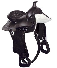 Sella western junior cuoio - western,