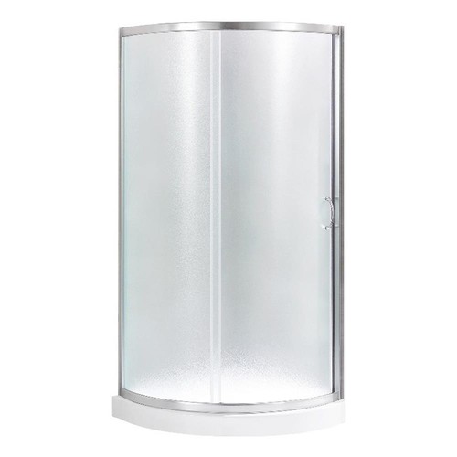 Kit doccia angolare - tondo, 35"