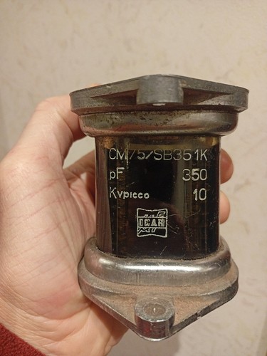 Condensatore wintage alta - condensatore,