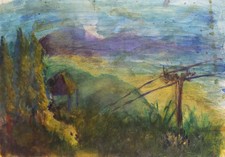 Quadro acquerello originale