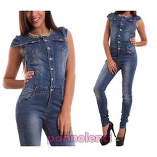 Overall donna jeans skinny
