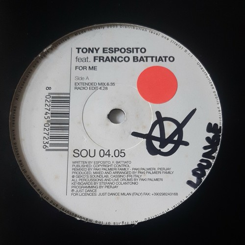Tony esposito feat - tony,
