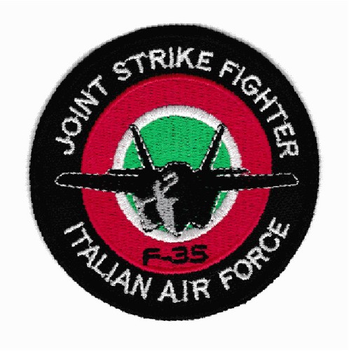 Patch italian air force f - force, f-35