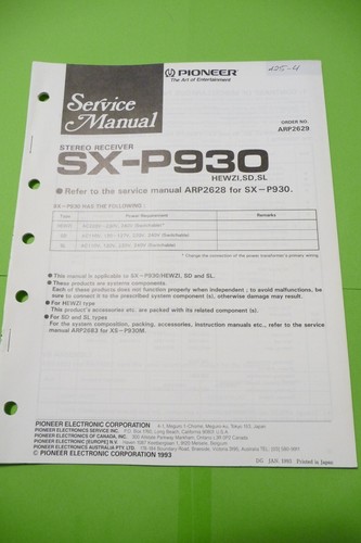 Manuale servizio per - di,