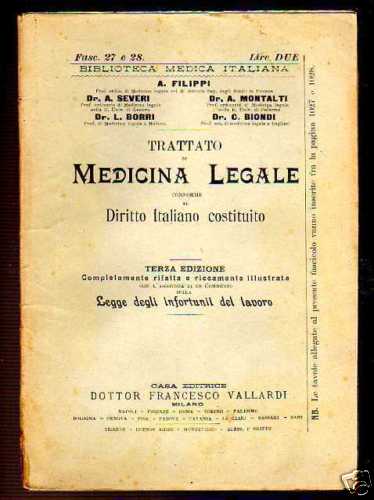 Trattato medicina legale n - trattato, di