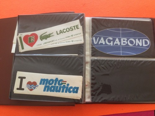 Lotto adesivi vintage anni - vintage,