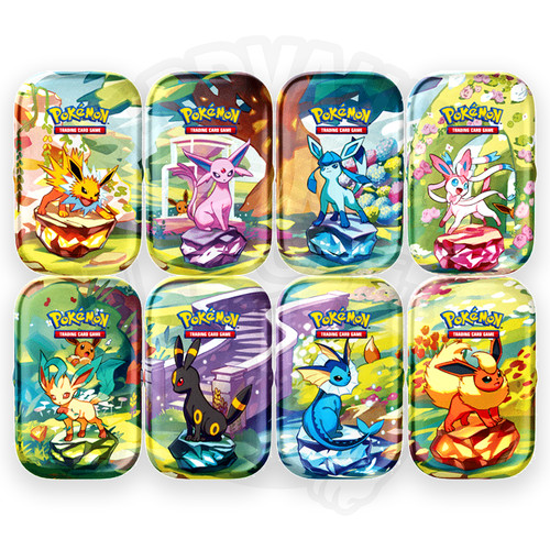 Pokémon mini tin evoluzioni - mini,