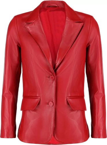 Blazer donna classico pelle - blazer,