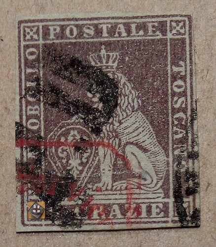 1851 italia toscana mi 8 - toscana, mi.8