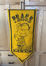 Vintage PEANUTS LINUS feltro