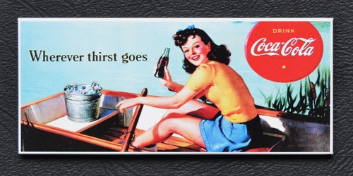 Magnet coca cola métal - "coca-cola".,