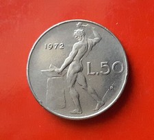 50 LIRE 1972 VARIANTE 7 CORTO