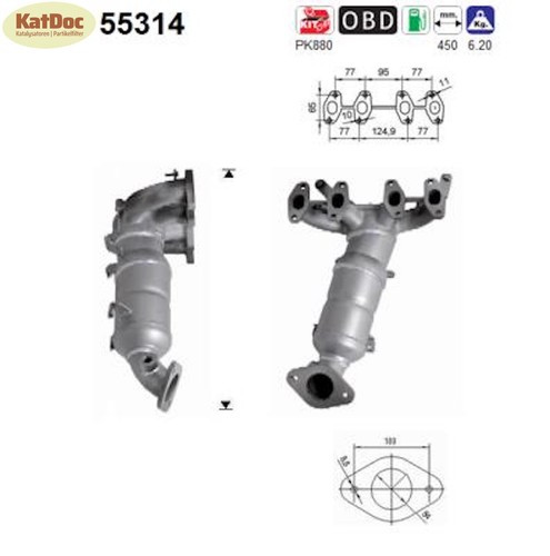 Catalizzatore per fiat - ✅,