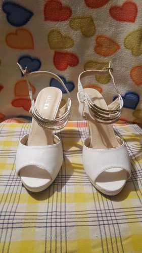 Scarpe sandali con tacco - tacco, n.40