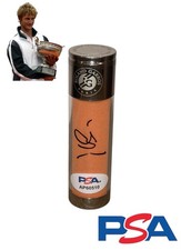 Juan Carlos Ferrero firmato Roland Garros partita aperta francese usato argilla PSA AUTO