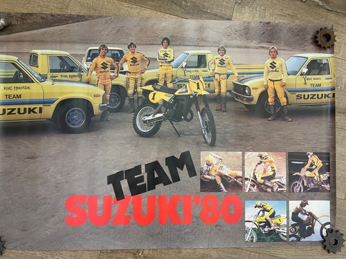Poster vintage squadra suzuki - vintage,