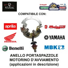 Anello porta spazzole - spazzole, motorino