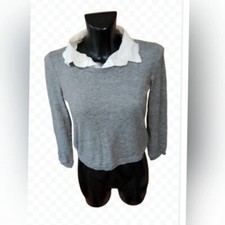 Pullover Con Finta Camicia