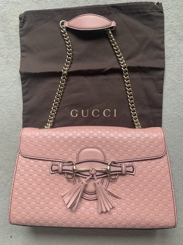 Borsa gucci emily rosa - borsa,