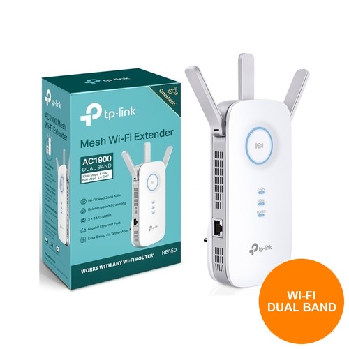 Range extender dual - wi-fi, band