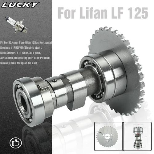 Albero camme moto 125cc per - a,