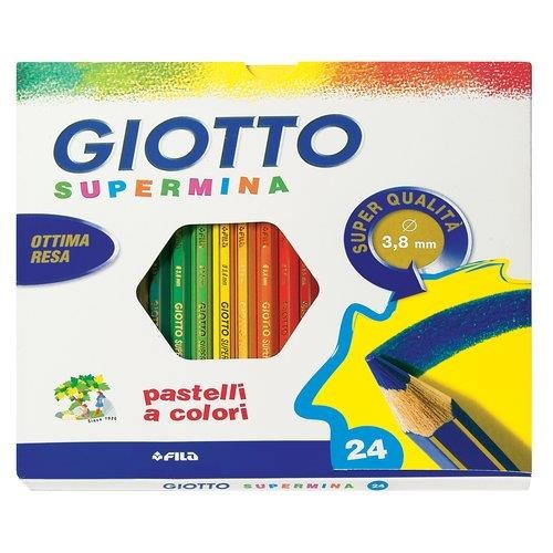 Pastelli giotto supermina - pastelli,
