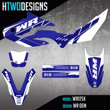 WR125 ADESIVI GRAFICI PER