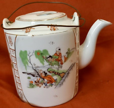 teiera giapponese in porcellana fine '800'/primi '900'