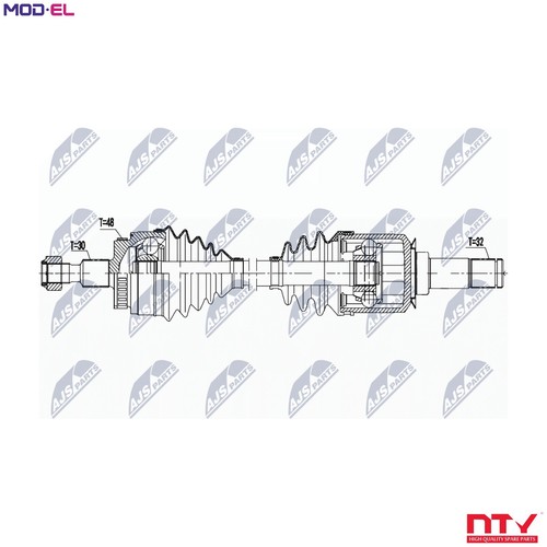 Albero motore npw 130 - albero, npw-me-130