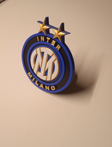 Inter milano stemma 3d - inter,