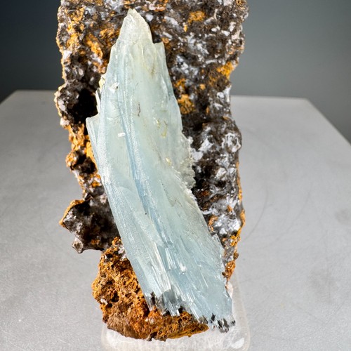 Cristallo barite blu - blu, fine