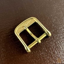 Longines Fibbia Placcata Oro Yellow Gold Plated Buckle 10mm Vintage Originale