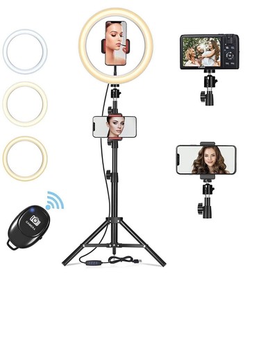Anello luminoso led con - 10.2'',