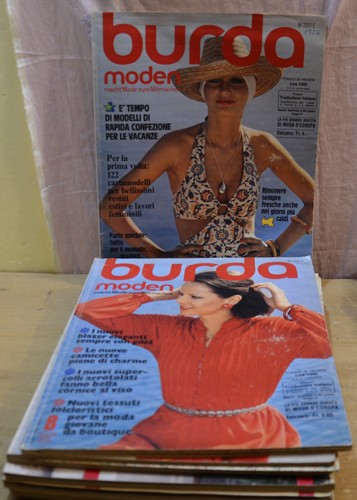 Rivista burda 1976 - rivista, luglio