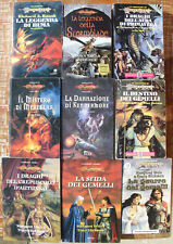 Lotto Dragonlance libri fantasy draghi gemelli Margaret Weis Tracy Hickman D&D