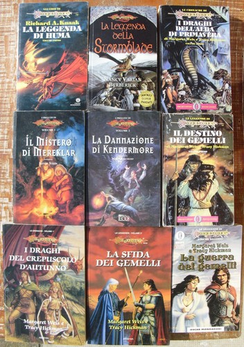 Lotto dragonlance libri - lotto,