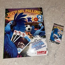 Rio 2 Tutti Nel Pallone Album  Card Completo + 1 Bustina chiusa - SIMPLY Market