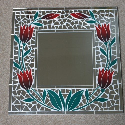 Specchio mosaico artigianale - specchio,