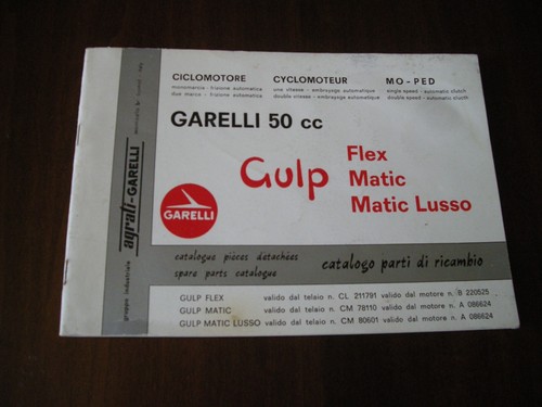 Garelli catalogo ricambi - garelli,