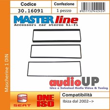 MASCHERINA AUTORADIO 1 DIN